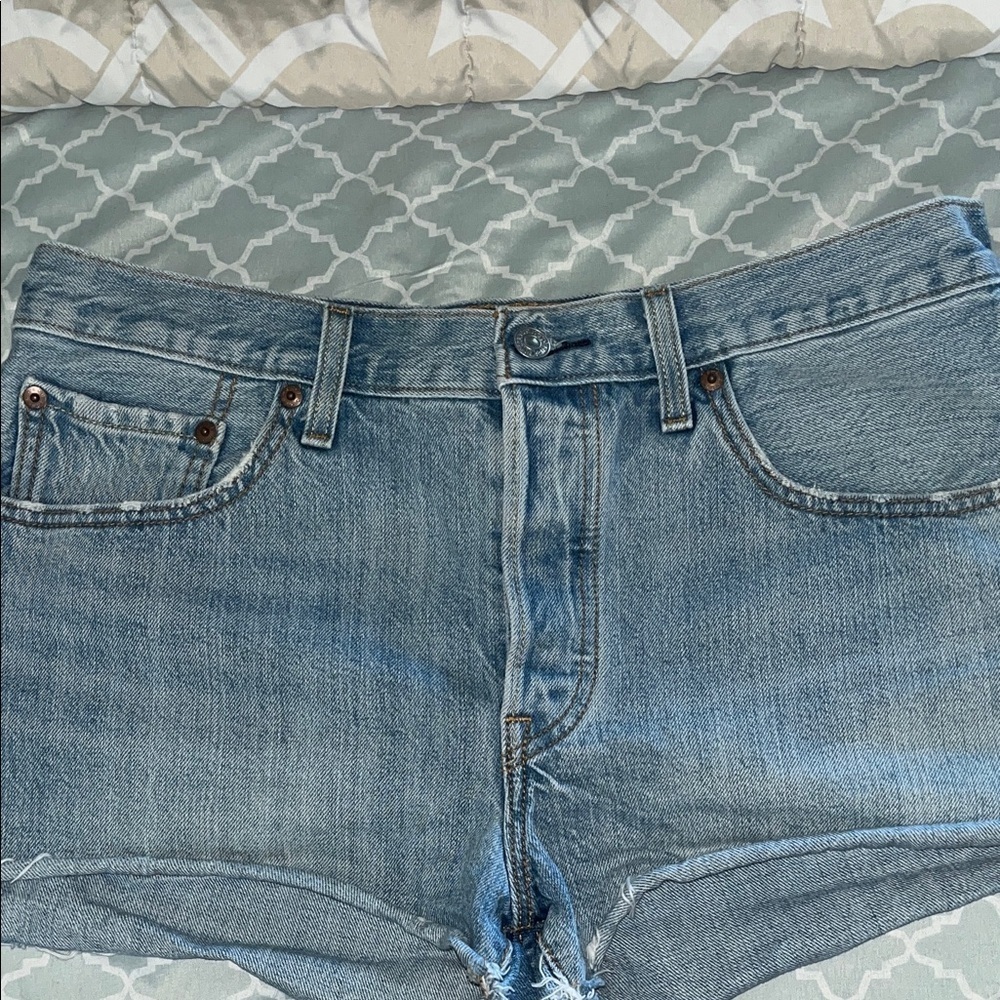 Levi's Blue Jean Shorts for Women